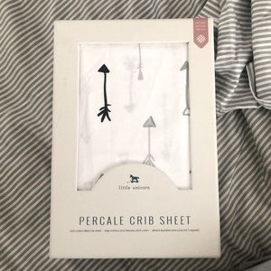 Little Unicorn Percale Crib Sheet
